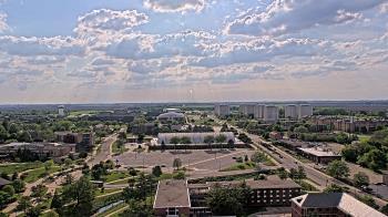 Weather camera view of Northern Illinois University.