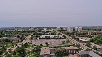 Weather camera view of Northern Illinois University.