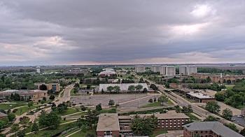 Weather camera view of Northern Illinois University.