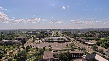 Weather camera view of Northern Illinois University.
