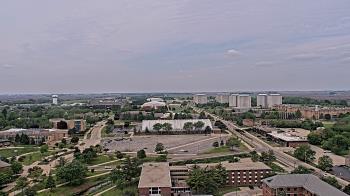 Weather camera view of Northern Illinois University.