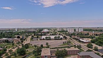 Weather camera view of Northern Illinois University.