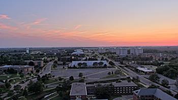 Weather camera view of Northern Illinois University.