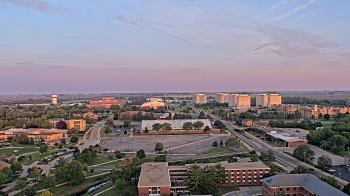 Weather camera view of Northern Illinois University.