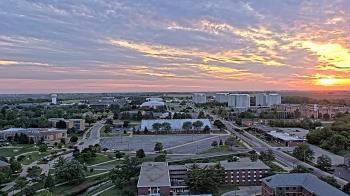 Weather camera view of Northern Illinois University.