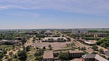 Weather camera view of Northern Illinois University.