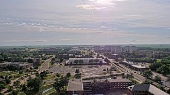 Weather camera view of Northern Illinois University.