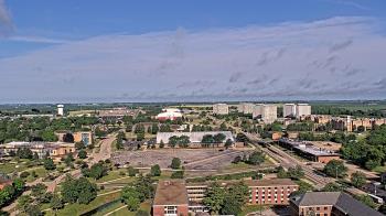 Weather camera view of Northern Illinois University.