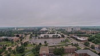 Weather camera view of Northern Illinois University.