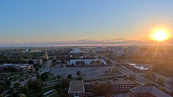 Weather camera view of Northern Illinois University.
