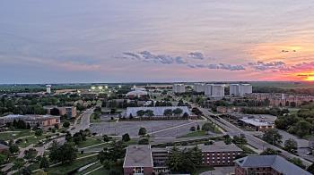 Weather camera view of Northern Illinois University.
