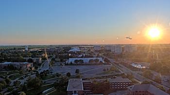 Weather camera view of Northern Illinois University.