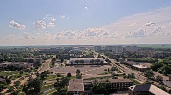 Weather camera view of Northern Illinois University.