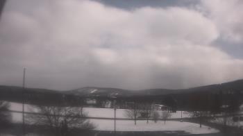 Weather camera view of Drums Elem Middle School.