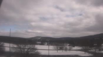 Weather camera view of Drums Elem Middle School.