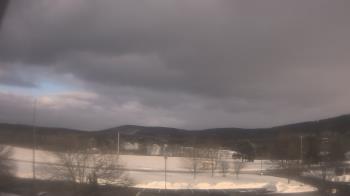 Weather camera view of Drums Elem Middle School.