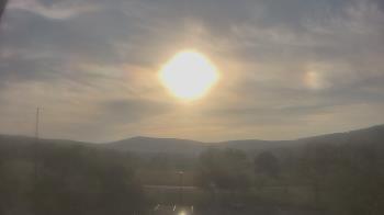 Weather camera view of Drums Elem Middle School.