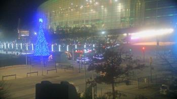 Weather camera view of Denver Station.