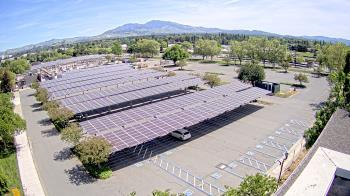 Weather camera view of Diablo Valley College.