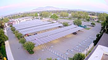 Weather camera view of Diablo Valley College.