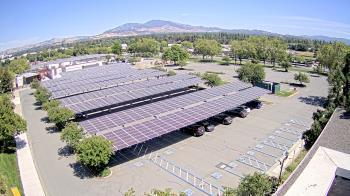 Weather camera view of Diablo Valley College.