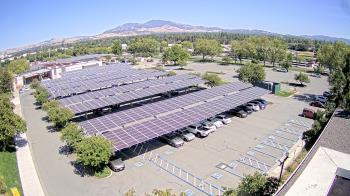 Weather camera view of Diablo Valley College.