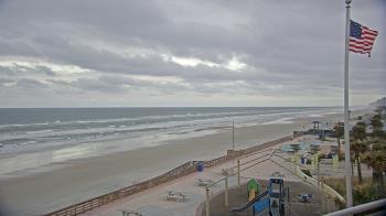 Weather camera view of Volusia County Lifeguard HQ Admin Center.