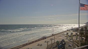 Weather camera view of Volusia County Lifeguard HQ Admin Center.