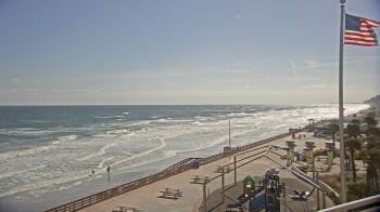 Weather camera view of Volusia County Lifeguard HQ Admin Center.