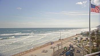 Weather camera view of Volusia County Lifeguard HQ Admin Center.