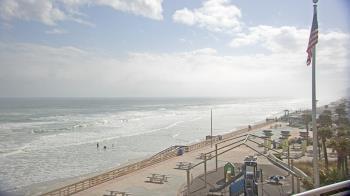 Weather camera view of Volusia County Lifeguard HQ Admin Center.