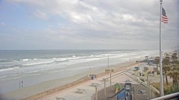 Weather camera view of Volusia County Lifeguard HQ Admin Center.