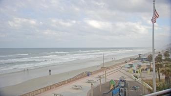 Weather camera view of Volusia County Lifeguard HQ Admin Center.