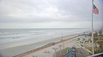 Weather camera view of Volusia County Lifeguard HQ Admin Center.