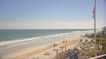 Weather camera view of Volusia County Lifeguard HQ Admin Center.