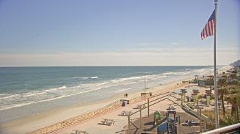 Weather camera view of Volusia County Lifeguard HQ Admin Center.