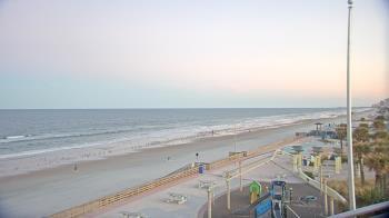 Weather camera view of Volusia County Lifeguard HQ Admin Center.