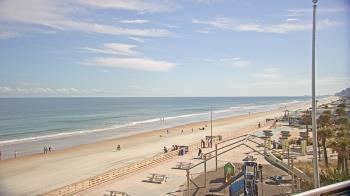 Weather camera view of Volusia County Lifeguard HQ Admin Center.