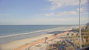 Weather camera view of Volusia County Lifeguard HQ Admin Center.