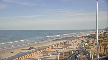 Weather camera view of Volusia County Lifeguard HQ Admin Center.