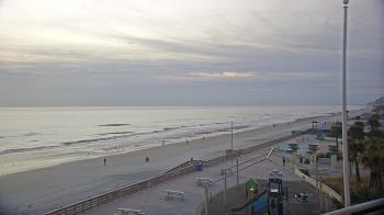 Weather camera view of Volusia County Lifeguard HQ Admin Center.