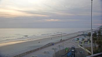 Weather camera view of Volusia County Lifeguard HQ Admin Center.
