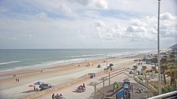 Weather camera view of Volusia County Lifeguard HQ Admin Center.