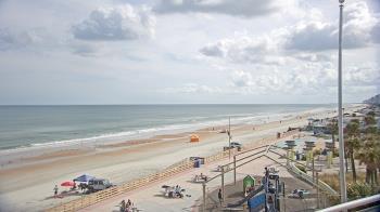 Weather camera view of Volusia County Lifeguard HQ Admin Center.