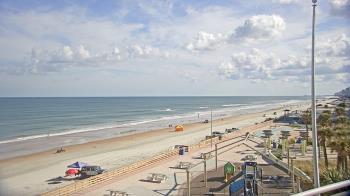 Weather camera view of Volusia County Lifeguard HQ Admin Center.