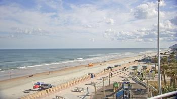 Weather camera view of Volusia County Lifeguard HQ Admin Center.