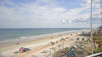 Weather camera view of Volusia County Lifeguard HQ Admin Center.