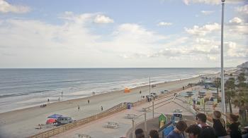 Weather camera view of Volusia County Lifeguard HQ Admin Center.