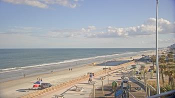 Weather camera view of Volusia County Lifeguard HQ Admin Center.