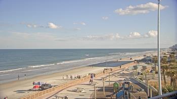 Weather camera view of Volusia County Lifeguard HQ Admin Center.
